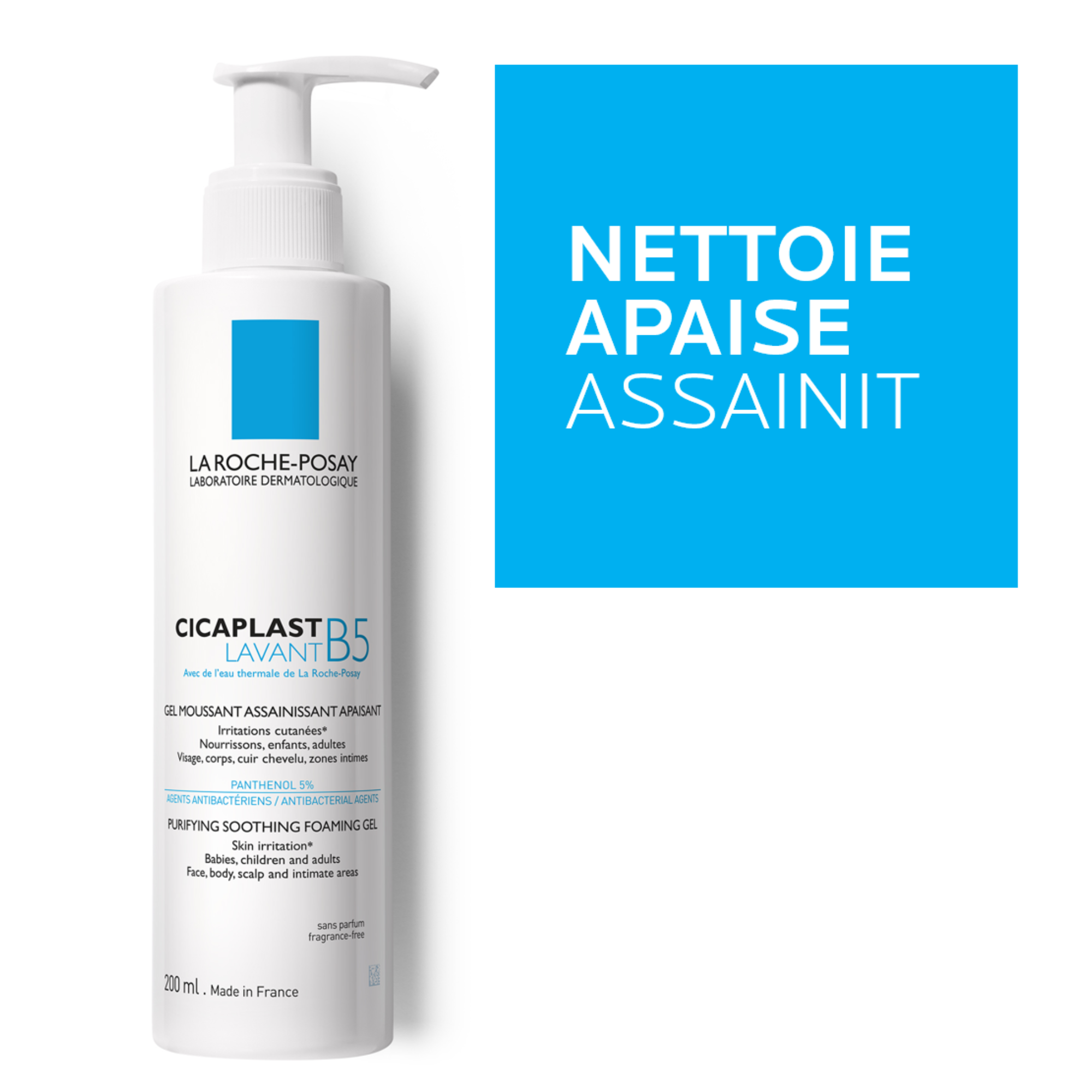 Cicaplast lavant B5 La RochePosay antiirritation