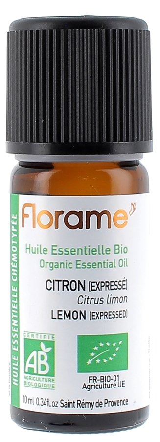 Citron huile essentielle bio Florame - flacon de 10 ml