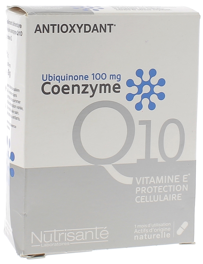 Coenzyme Q10 antioxydant Nutrisanté