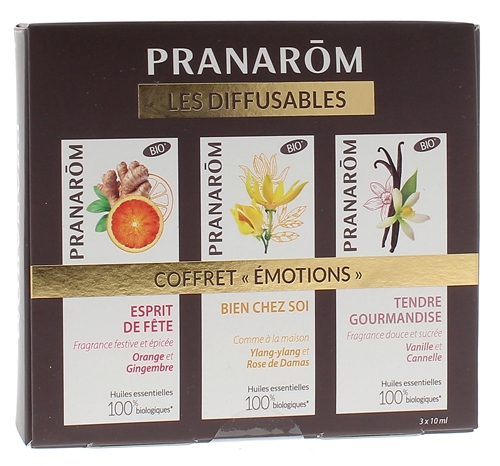 Pranarôm Coffret Les Calmantes Huiles Essentielles Stress Et