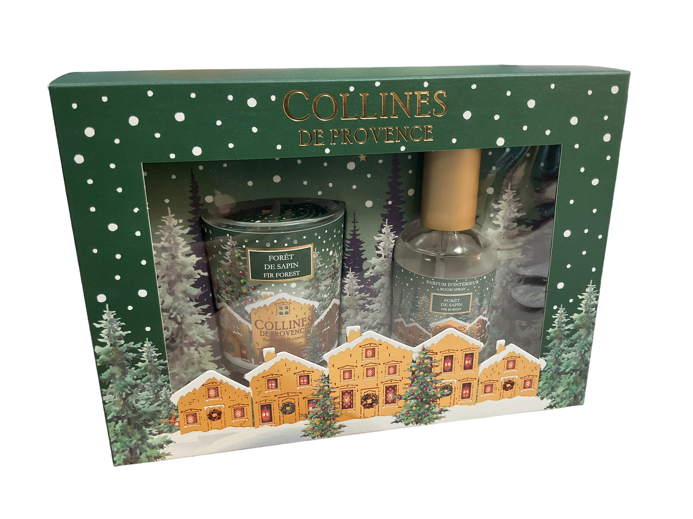 Coffret cadeau Forêt de sapin Collines de Provence - coffret contenant 2 produits