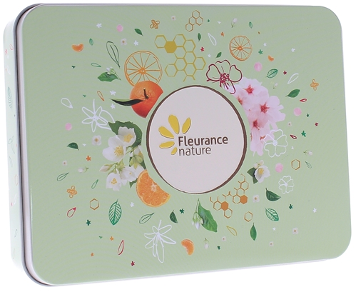 Coffret crèmes mains éveil des sens bio Fleurance nature - 4 tubes de 30 ml