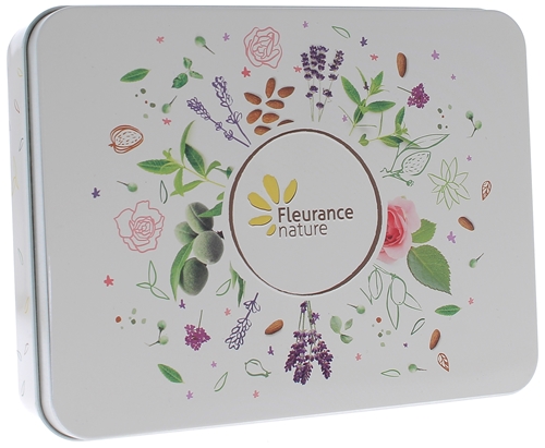 Coffret crèmes mains instant douceur bio Fleurance nature - 4 tubes de 30 ml