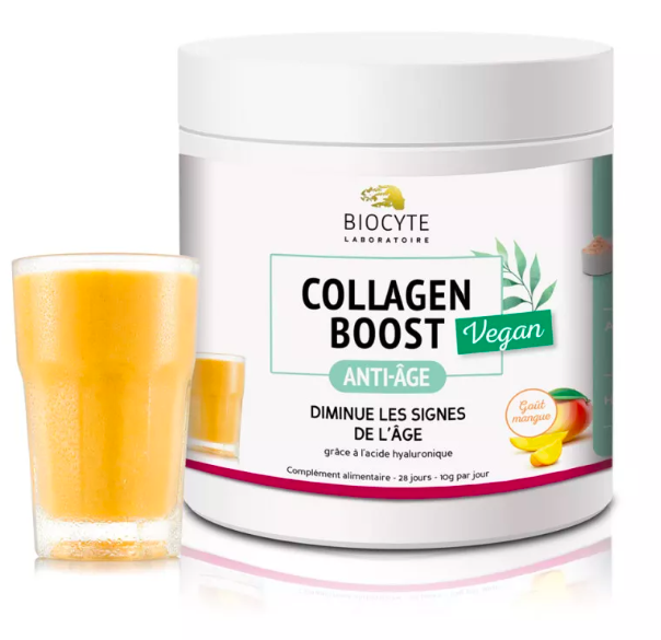 Collagen boost vegan Biocyte - boîte de 280g