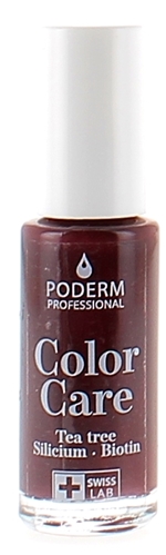 Color Care Vernis à ongles Rouge Noir 437 Poderm - flacon de 8ml