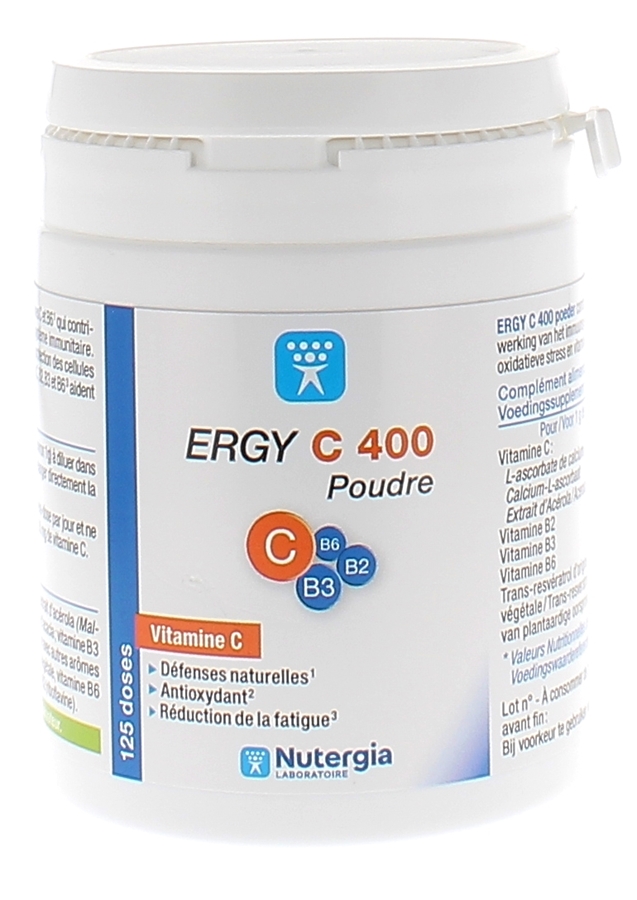 Ergy C 400 poudre Nutergia - boite de 125 g