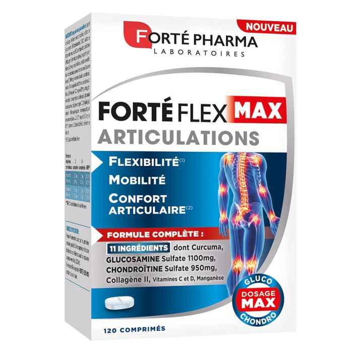 Complément alimentaire fortéflex max articulations Forté Pharma - boite de 120 comprimés