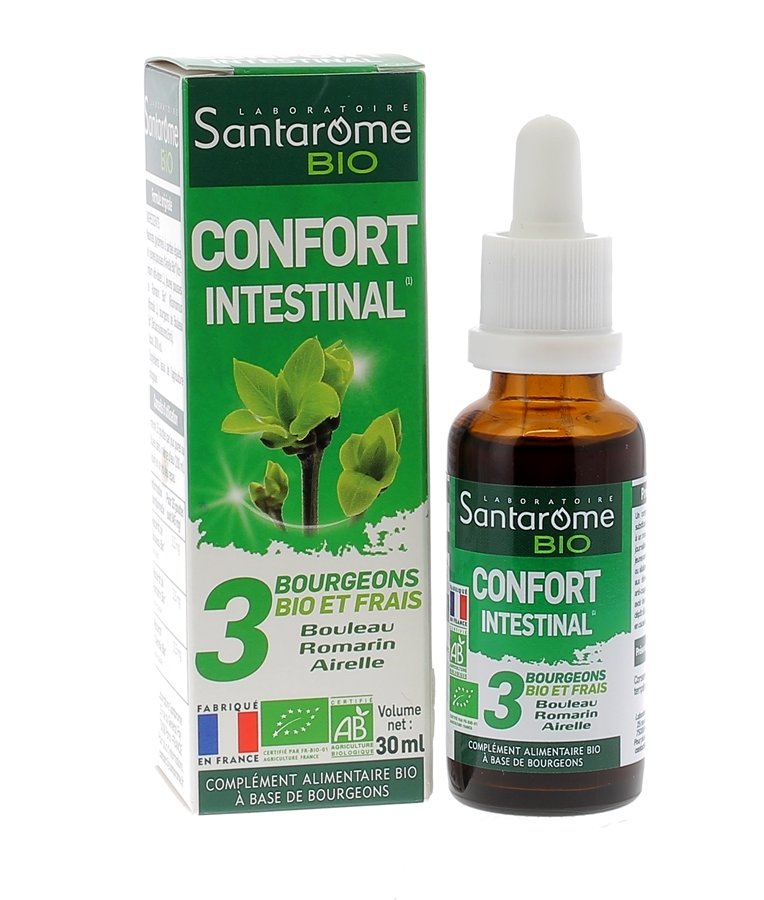 Complexe Confort Intestinal Bio Santarome - flacon de 30 ml