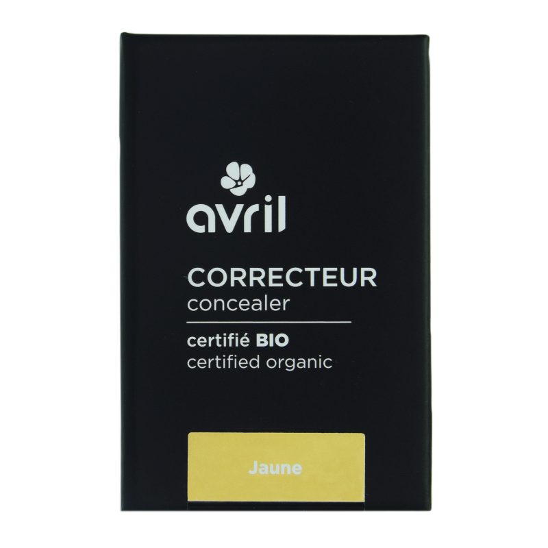 Correcteur jaune bio Avril - boîtier de 4g