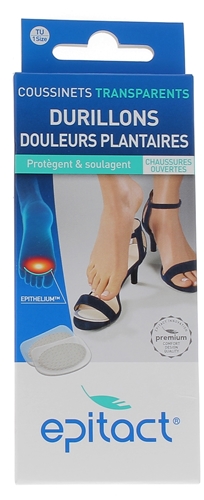 EPITACT PROTECTION CREVASSE TALON GEL SILICONE (2) : Soins des pieds