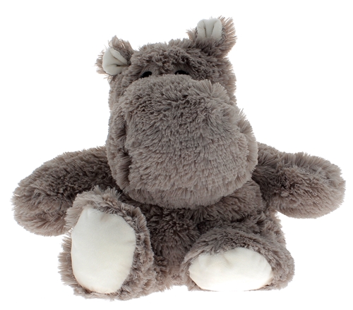 Cozy peluche bouillotte Hippopotame Soframar - 1 peluche de 30 cm