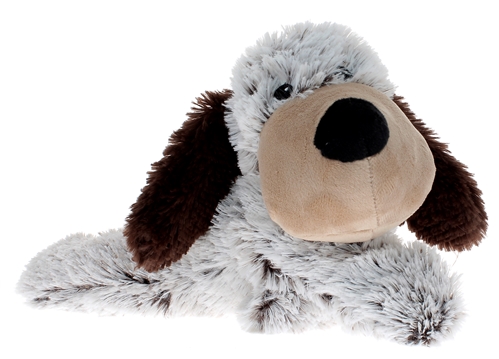 Cozy peluche bouillotte déhoussable chien Soframar - 1 bouillotte de 26 cm