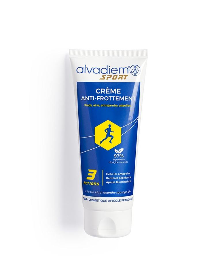 Crème anti-frottement Apivita sport - tube de 75 ml
