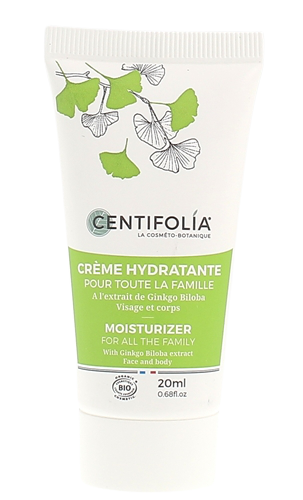 Crème hydratante pour toute la famille bio Centifolia - tube de 20 ml