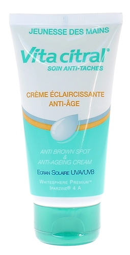 Crème mains éclaircissante anti-âge Vita Citral - tube de 75ml