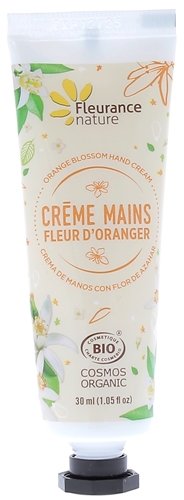 Crème mains fleur d'oranger bio Fleurance nature - tube de 30 ml