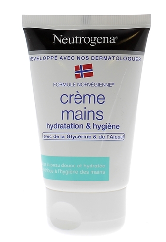 Crème mains hydratation & hygiène Neutrogena - tube de 50ml