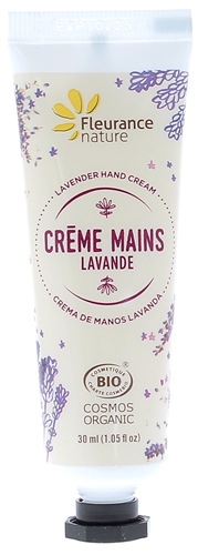 Crème mains lavande bio Fleurance nature - tube de 30 ml