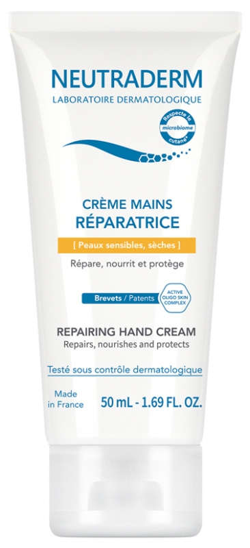 Crème mains réparatrice Neutraderm - tube de 50 ml