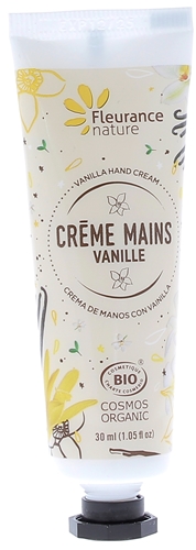 Crème mains vanille bio Fleurance nature - tube de 30 ml