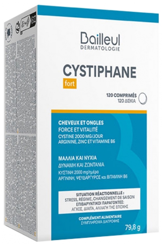 Cystine : produits contenants de la cystine