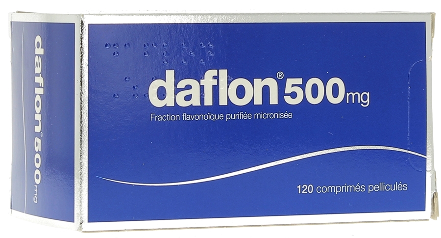 Daflon 500mg comprimé - 120 comprimés