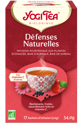 Défenses naturelles bio Yogi Tea - boîte de 17 sachets