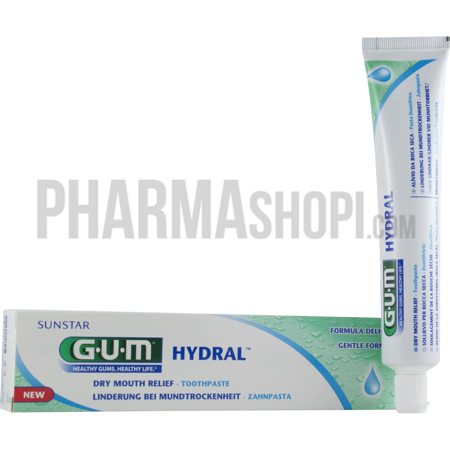 Dentifrice Hydral formule douce Gum - tube de 75 ml