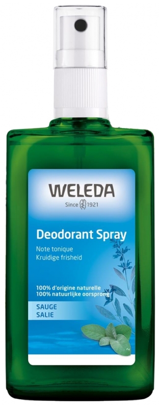 Déodorant à la sauge Weleda - spray de 100 ml