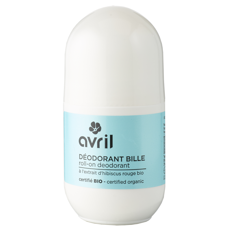 Déodorant bille bio Avril - roll-on de 50 ml