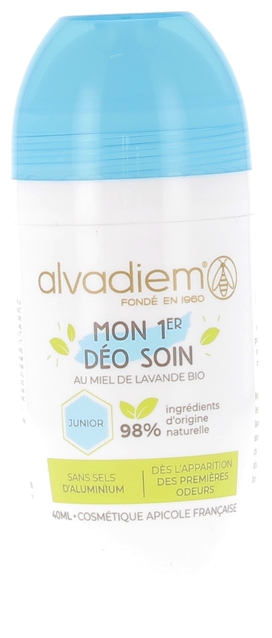 Déodorant mon 1er déo soin Alvadiem - roll-on de 40 ml