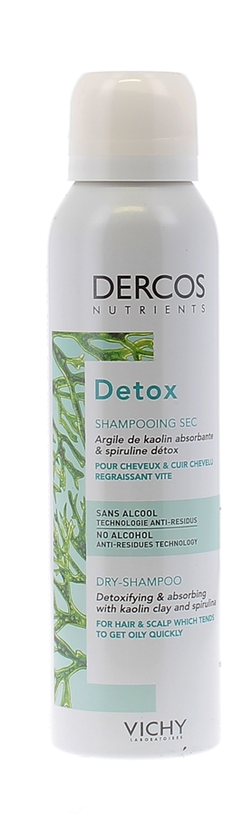 Dercos shampooing sec detox Vichy - spray de 150 ml
