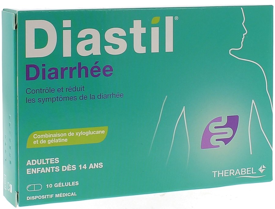 Diastil diarrhée Therabel - boîte de 10 gélules