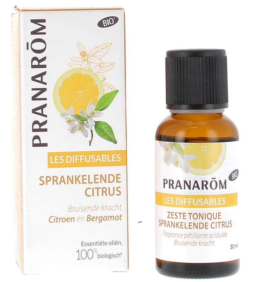 Diffusable Zeste Tonique Pranarom - flacon de 30 ml