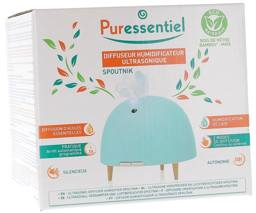 Puressentiel Diffuseur à Nébulisation en Bois Naturel Iconic - Pharmacie en  ligne