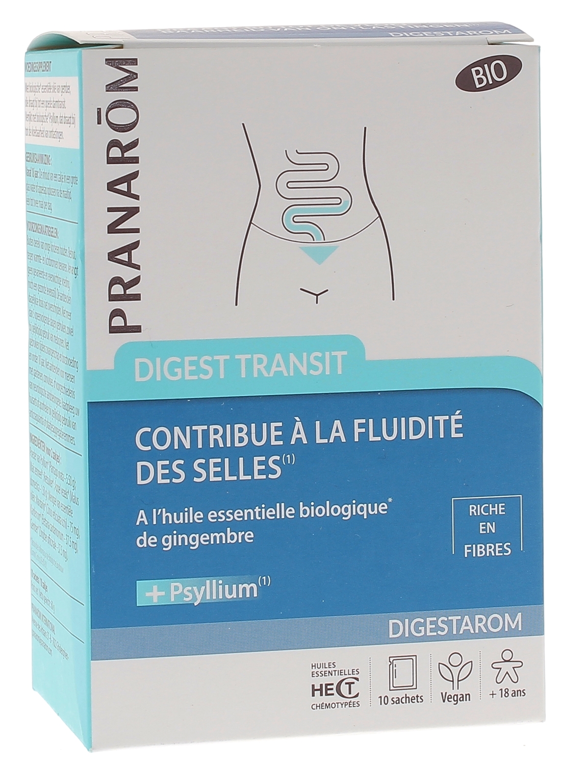 Digest Transit Pranarôm - complément alimentaire digestion difficile