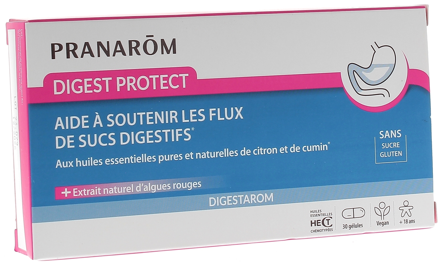 Digestarom digest protect Pranarôm - boite de 30 gélules