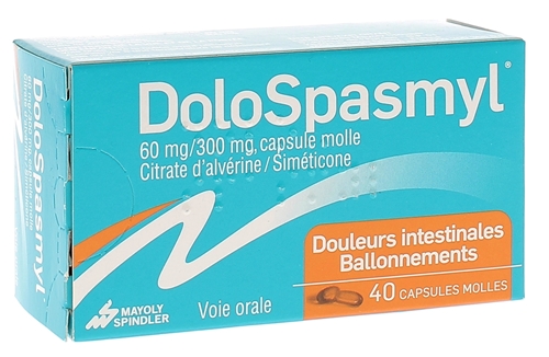 Dolospasmyl douleurs digestives - boite de 40 capsules