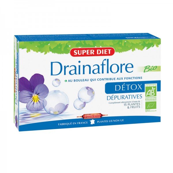Drainaflore Bio Super Diet - 20 ampoules