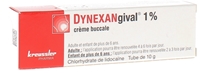 Dynexangival 1% crème buccale - tube de 10g