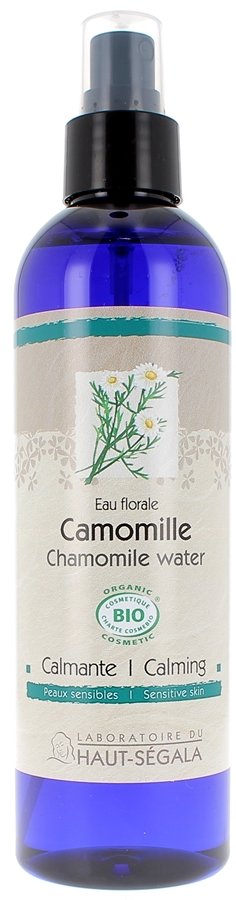 Eau Florale Camomille Bio Calmante Laboratoire Haut-Ségala - Spray de 250 ml