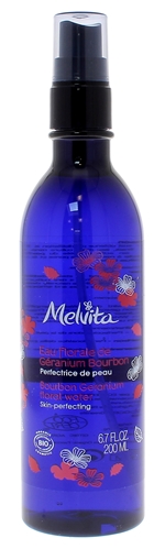 Eau florale de Géranium Bourbon bio Melvita - spray de 200 ml