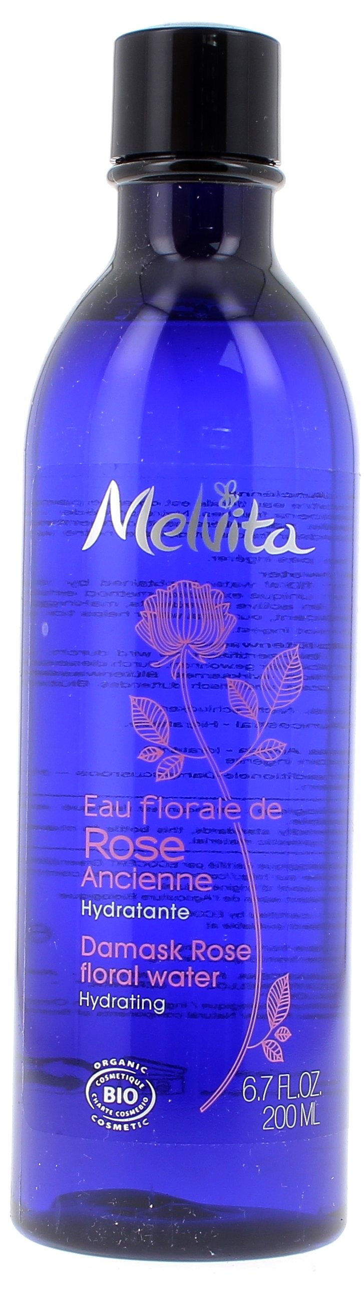 Eau florale de rose bio en spray - Melvita