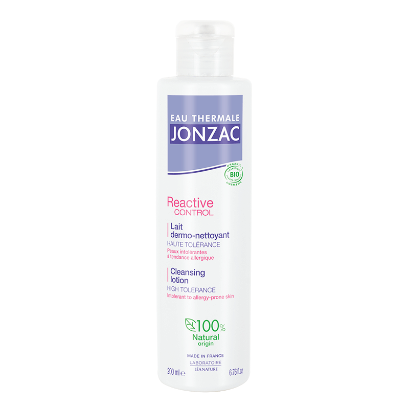 Reactive Control Lait dermo-nettoyant Eau thermale Jonzac - flacon de 200 ml