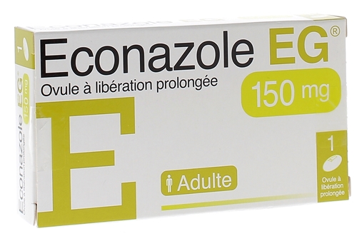 Econazole L.P 150 mg ovule EG labo - Boite de 1 ovule