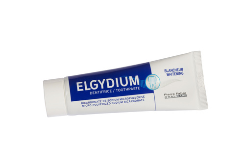 Elgydium blancheur dentifrice au bicarbonate micropulvérisé - tube de 50 ml