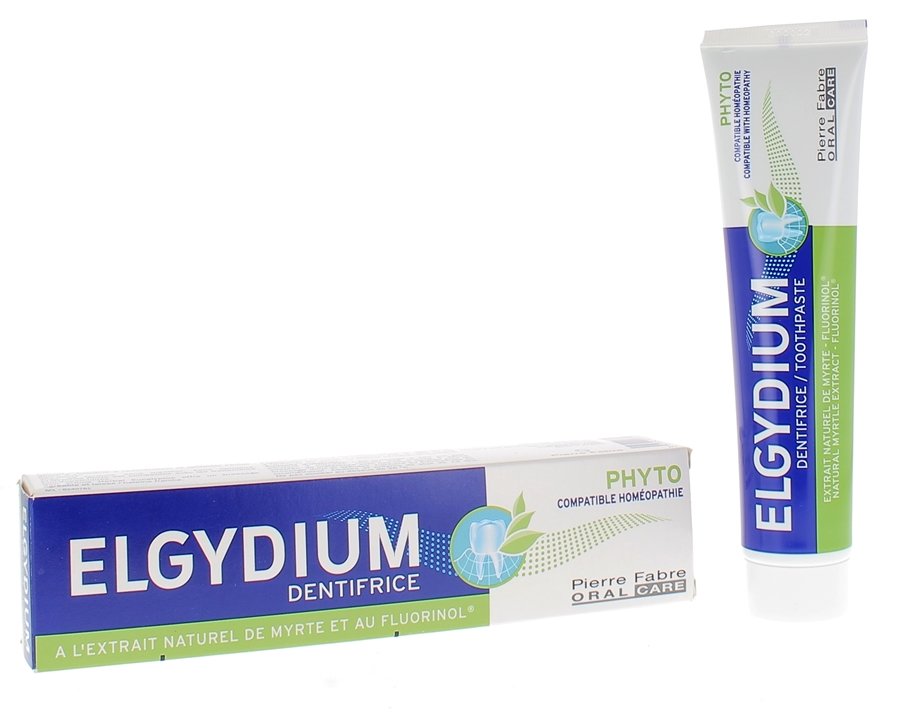 Elgydium dentifrice Phyto Pierre Fabre - tube de 75 ml