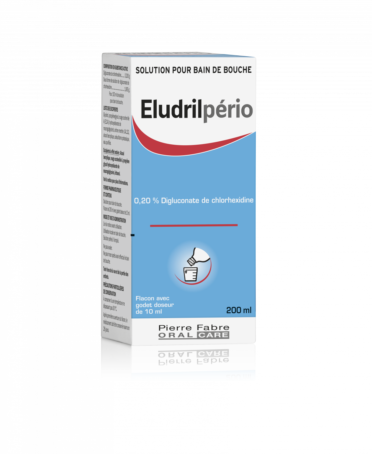 Eludrilperio 0,2% digluconate de Chlorhexidine - flacon de 200 ml