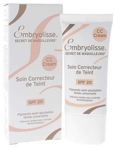 Secret de Maquilleurs CC Cream soin correcteur de teint SPF20 Embryolisse - tube de 30 ml