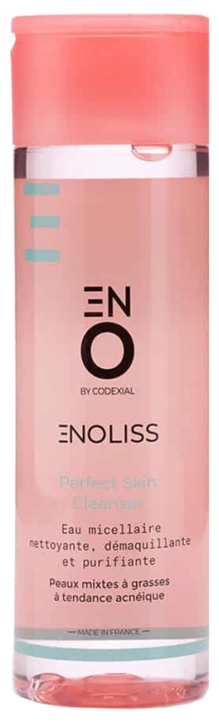 Enoliss Perfect Skin Cleanser Eau micellaire ENO laboratoire Codexial - flacon de 200 ml